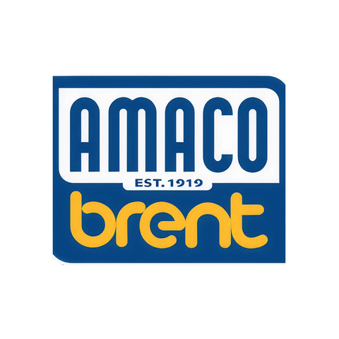 AMACO Brent logo, established in 1919, renowned for quality pottery clay and ceramic supplies.