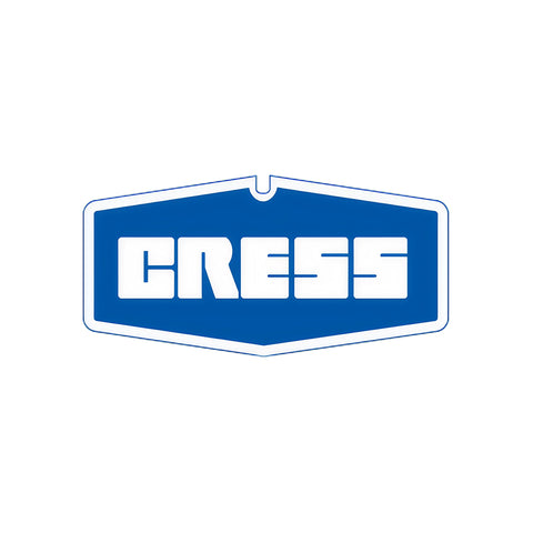 Cress logo showcasing their expertise in pottery tools and ceramic supplies for artists and potters.