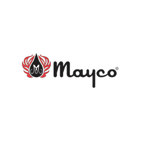Mayco logo showcasing creativity in pottery and ceramic supplies for artists and enthusiasts.