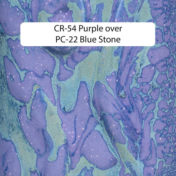 CR-54 Purple Crawls Glaze by Amaco