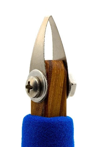P12 Straight V Tip Carving Tool - Striped Wood