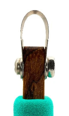 P2 Curved U Tip 6 mm Carving Tool - Striped wood