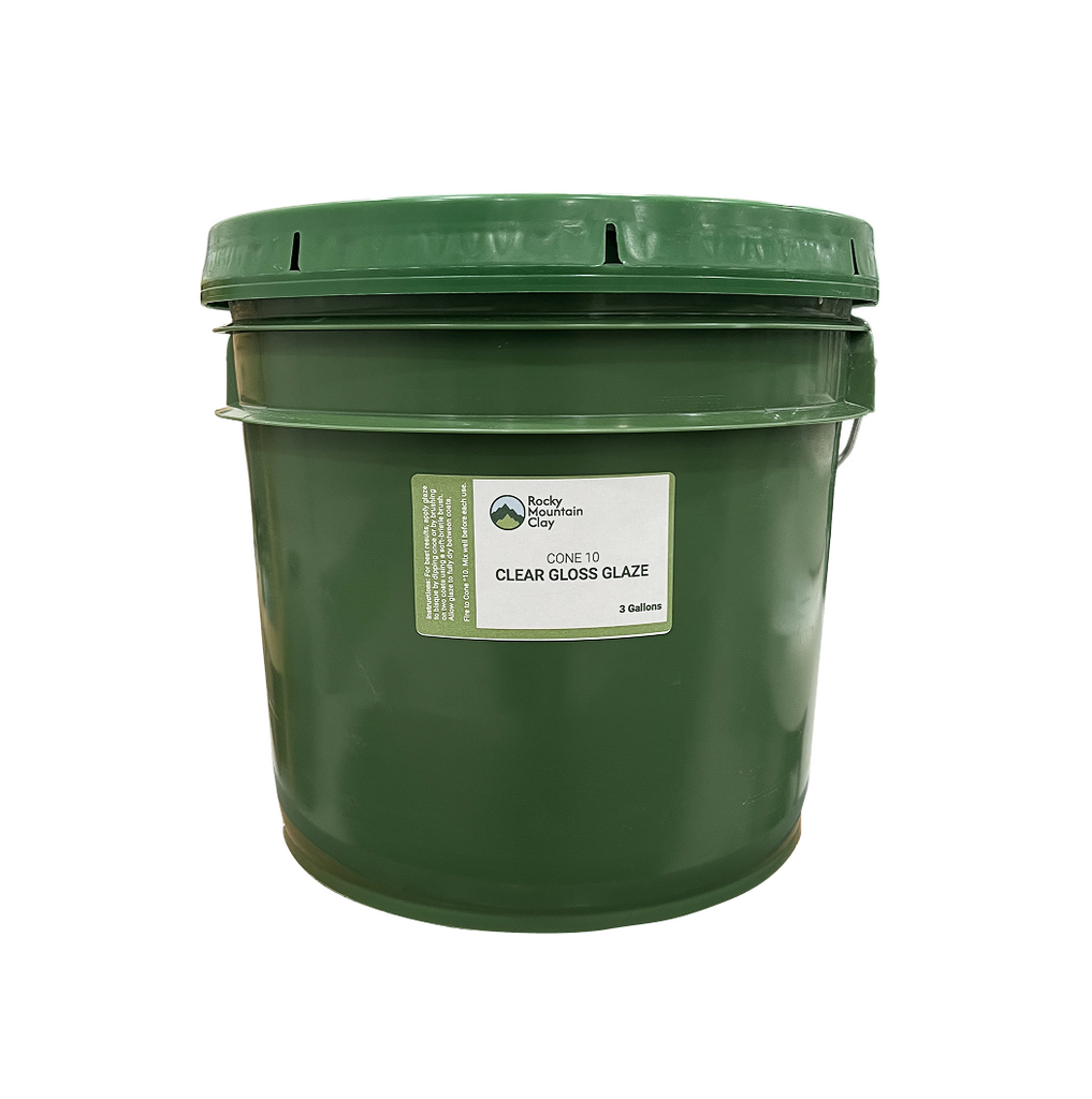 Cone ^10 Clear Gloss Glaze (Zinc-Free) by Rocky Mountain Clay