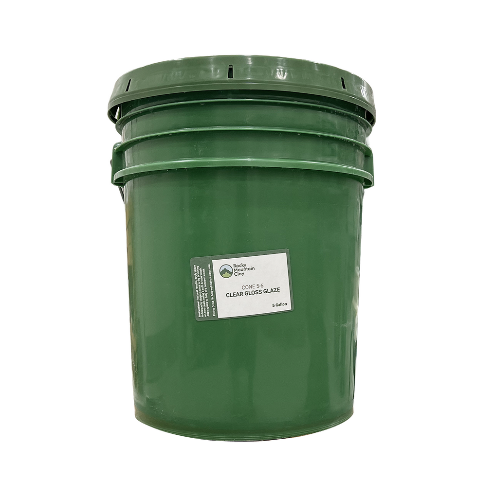 Cone ^5/6 Clear Gloss Glaze (Zinc Free) by Rocky Mountain Clay