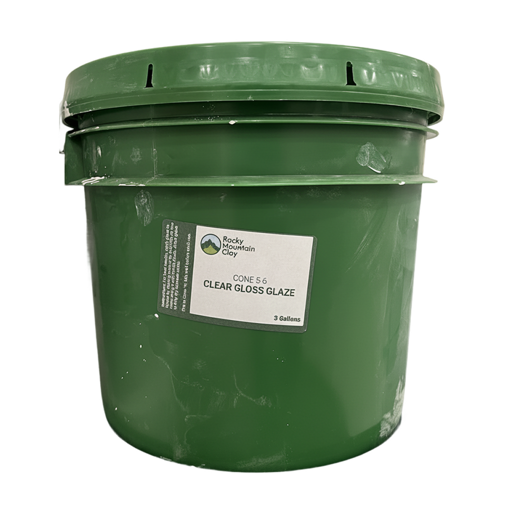 Cone ^5/6 Clear Gloss Glaze (Zinc Free) by Rocky Mountain Clay