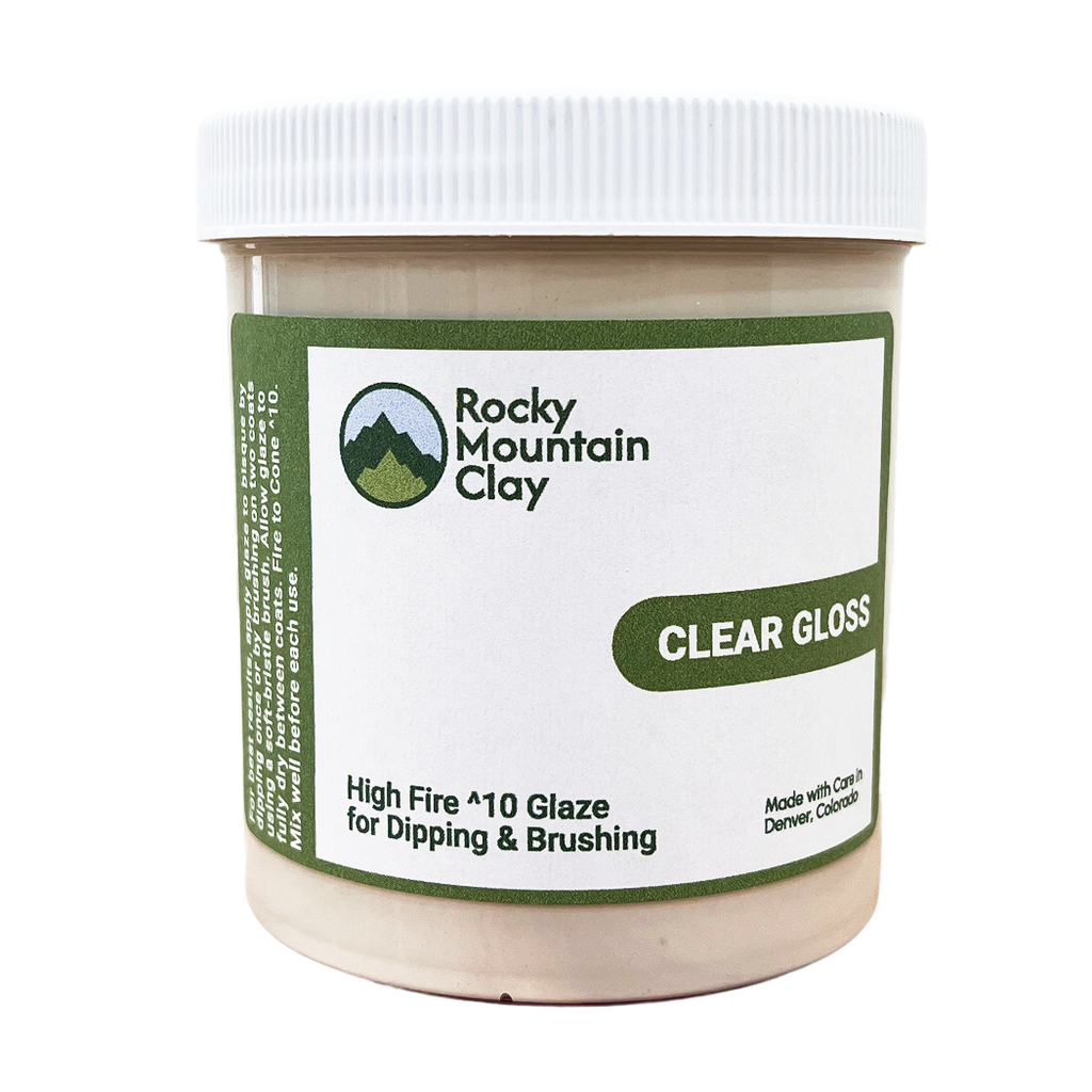 Clear Gloss Glaze (High Fire Cone ^10) by Rocky Mountain Clay