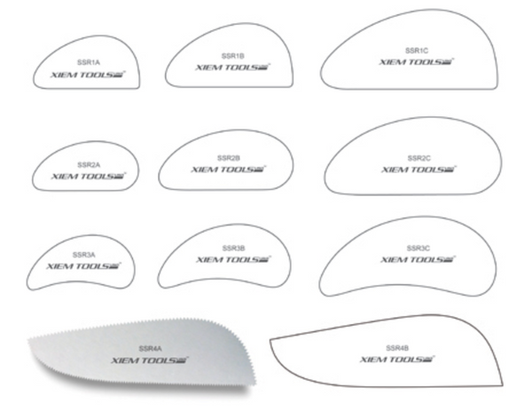 Stainless Steel Rib 4A - Serrated