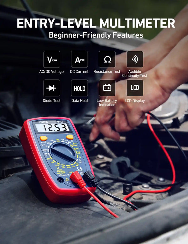 Digital Multimeter by AstroAI (2000 counts)