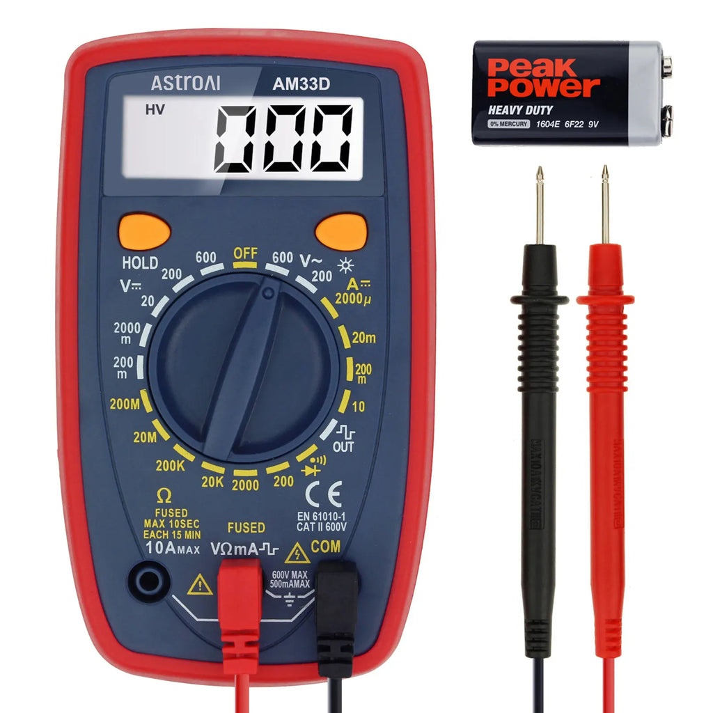 Digital Multimeter by AstroAI (2000 counts)
