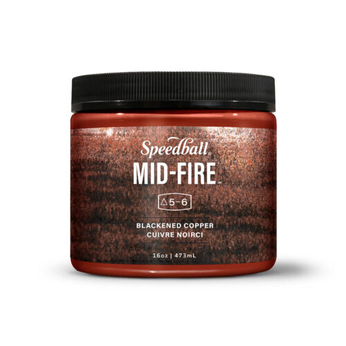 002101 Mid-Fire Glaze, Blackened Copper Pt