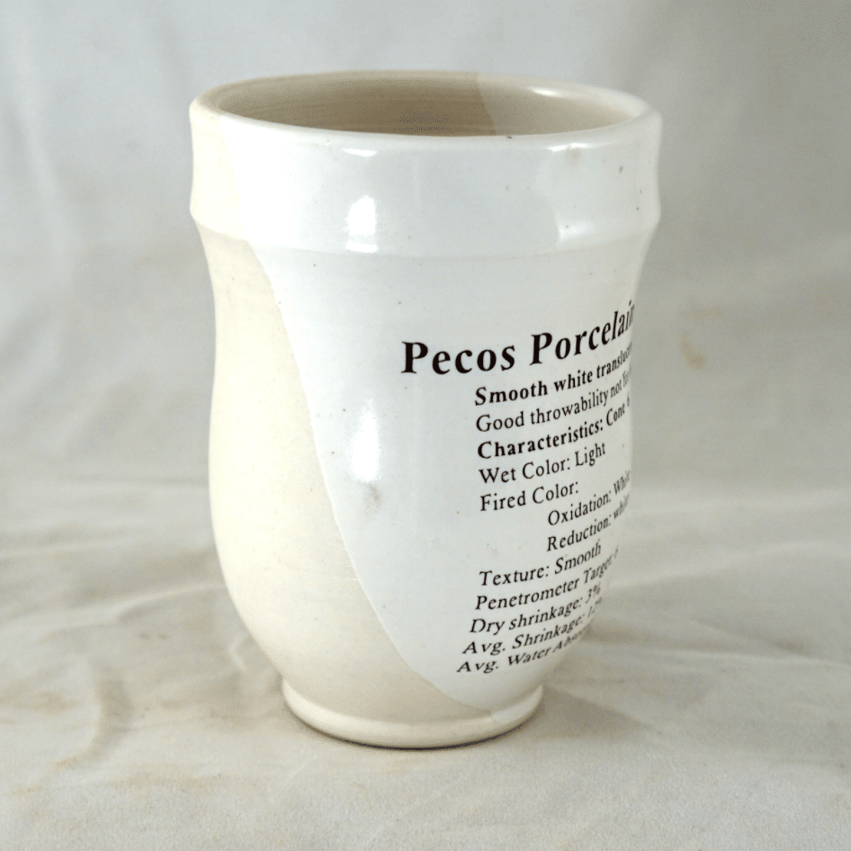 New Mexico Clay's Pecos Porcelain Cone 6